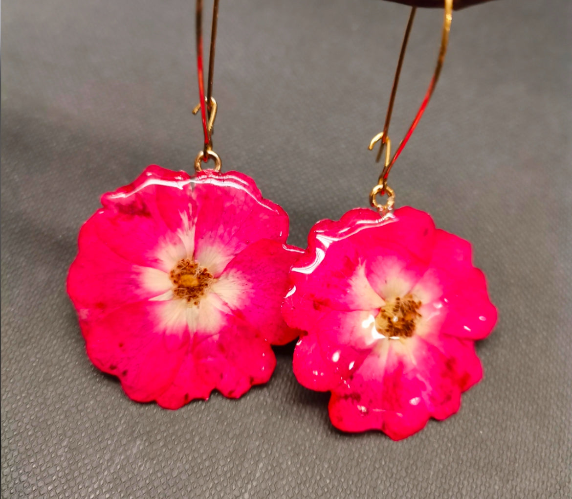 Hibiscus Earrings