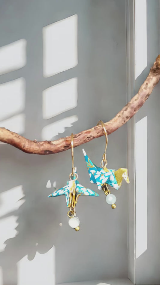 Origami Earrings